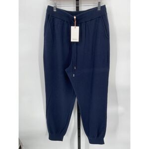 NWT Quince Mongolian Cashmere Joggers - True Navy - Medium